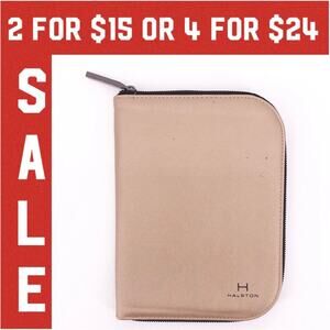 🔴 HALSTON travel jewelry case